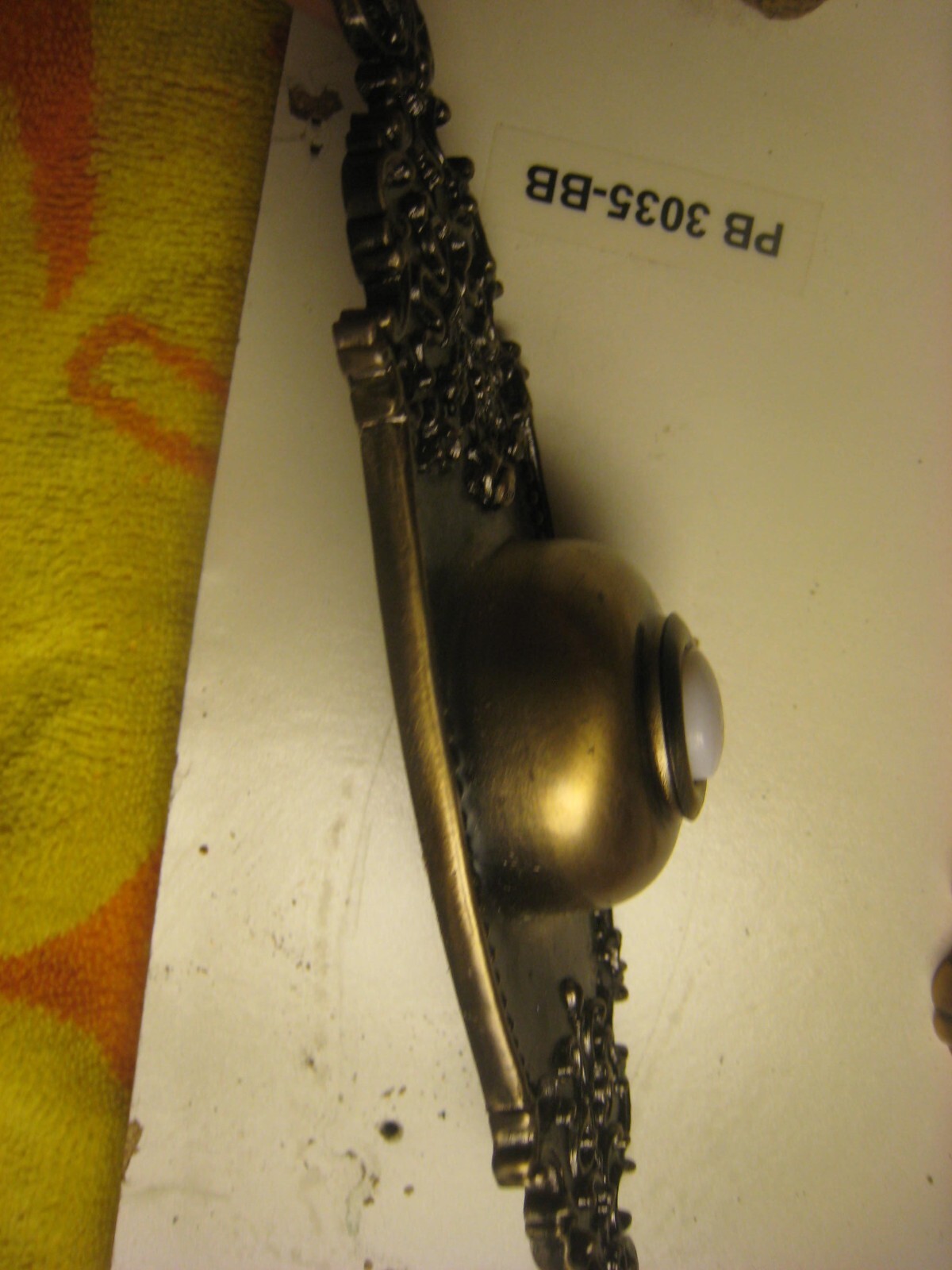 Teiber Craftmade PB3035-BB Designer Surface Mt Lighted Doorbell Push Button gallery