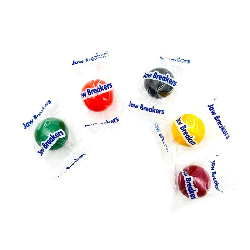 Jawbreakers Mini Hard Candy Fruit Flavored Assortment, Individually Wrapped (... gallery