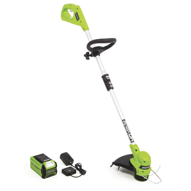 Cordless String Trimmer Edger Yard Weed Eater Wacker w/ 40-Volt Battery Charger gallery