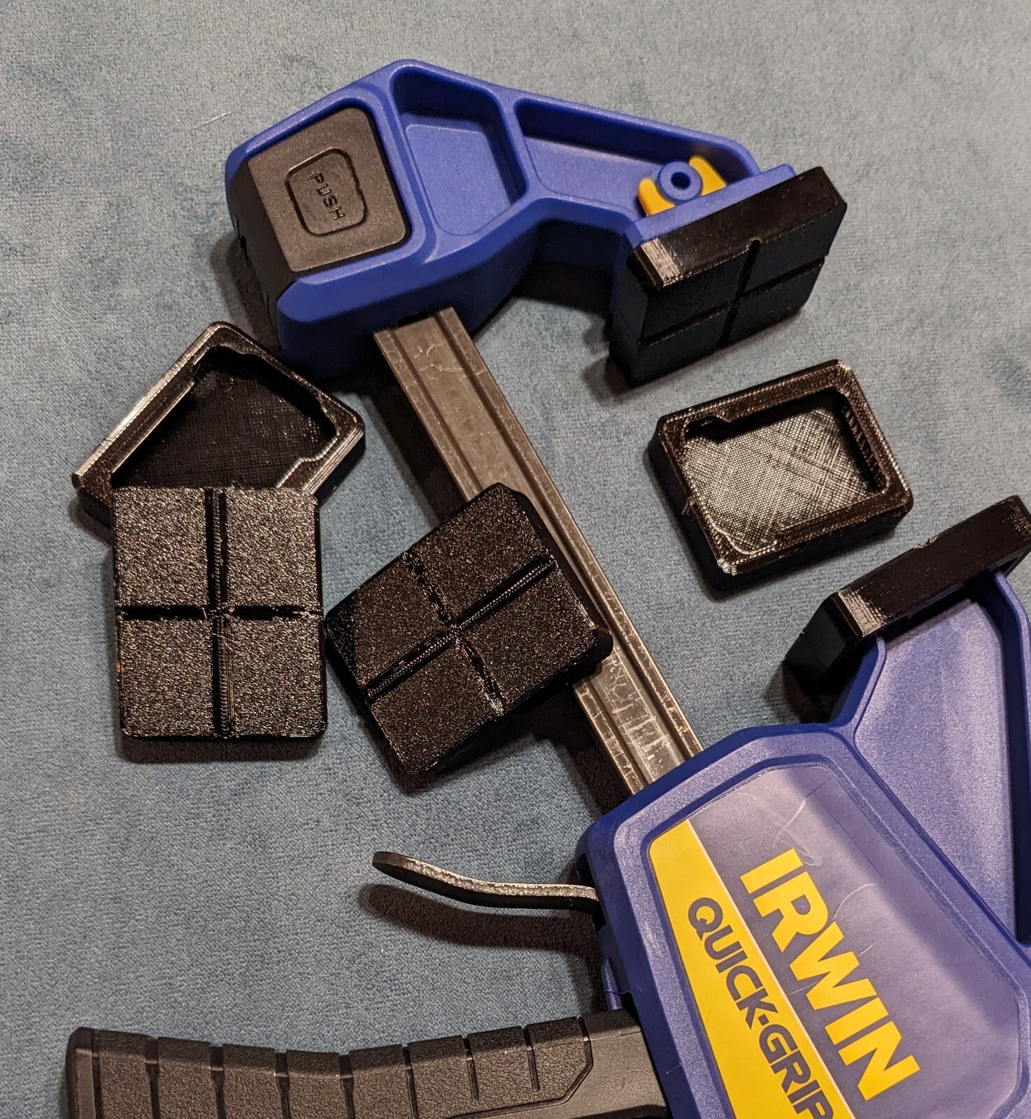 Irwin Replacement Quick Grip Jaw Pads for Med-Duty 300lb Bar Clamp (6 pack) gallery