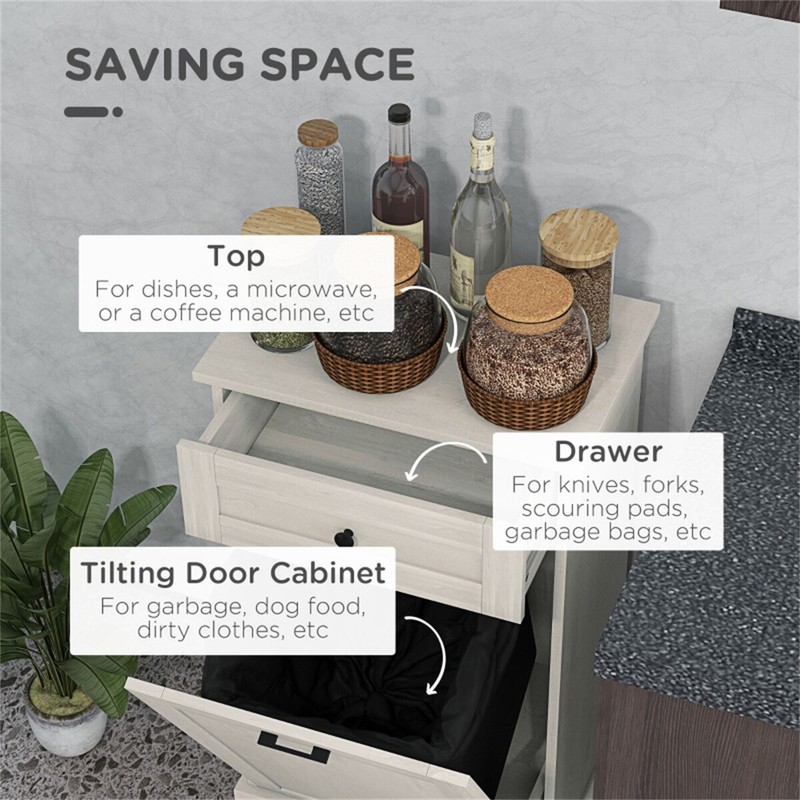 Kitchen Cabinet Kitchen Hidden Bin Cabinet gallery