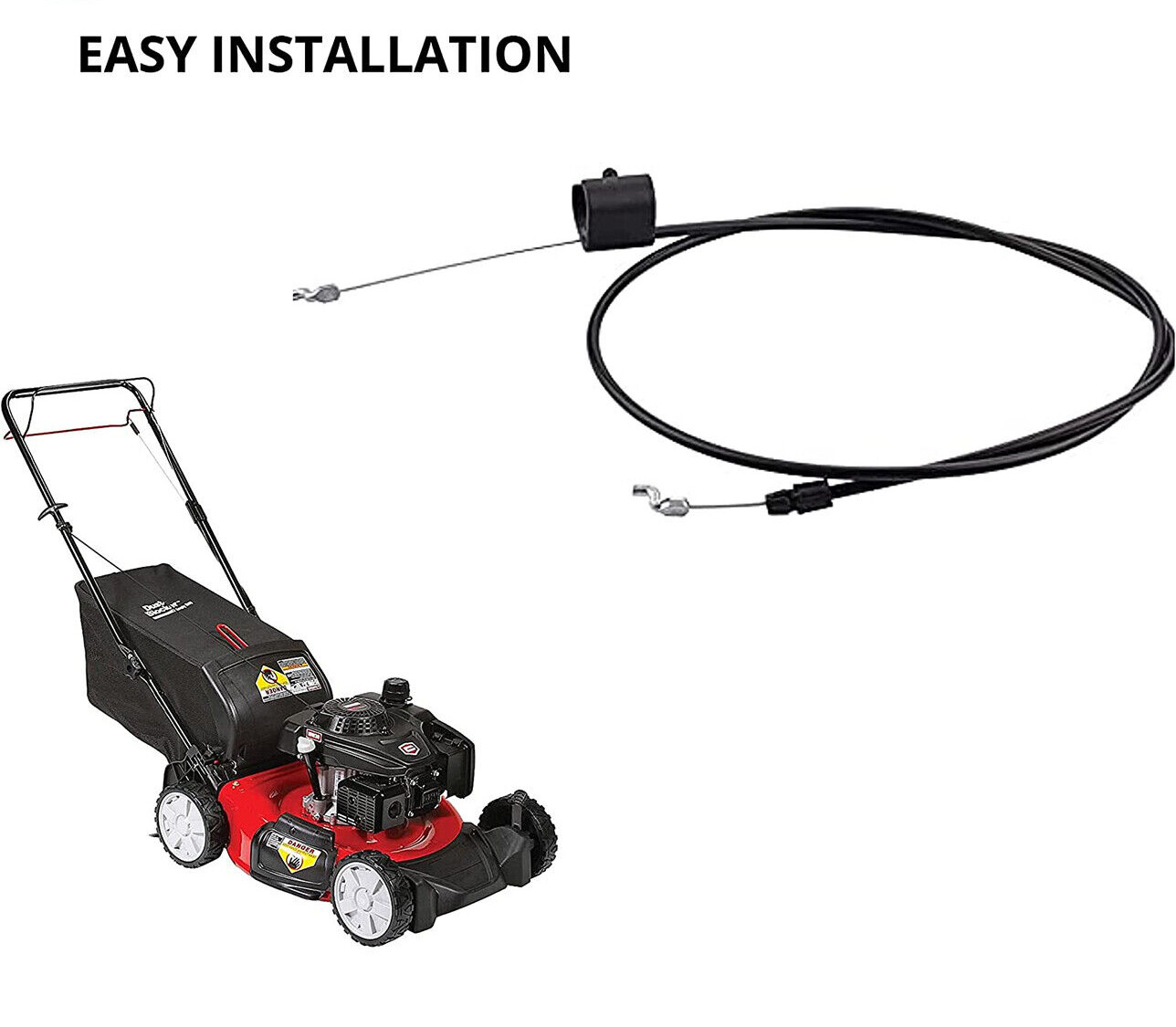 Brake Stop Cable for Briggs Stratton Poulan Craftsman Lawn Mower 290699 183281 gallery