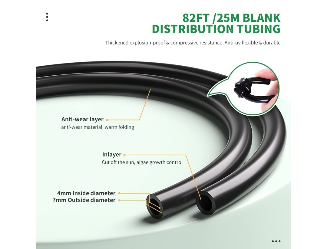 82FT Automatic DIY Drip Irrigation System Kit Plant Self Garden Watering Hose gallery