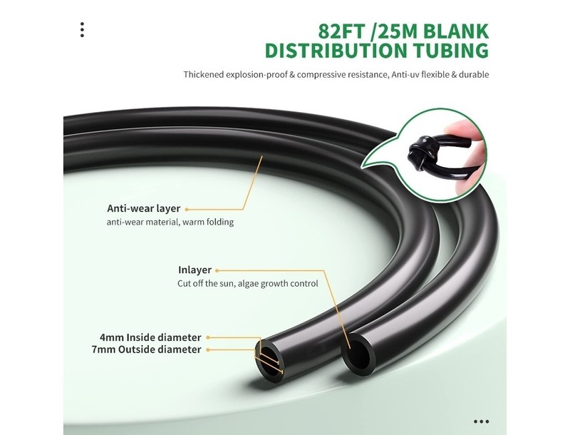 82FT Automatic DIY Drip Irrigation System Kit Plant Self Garden Watering Hose gallery