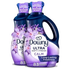 Downy Infusions CALM Liquid Fabric Softener, 56 Fl Oz (Pack of 2), White