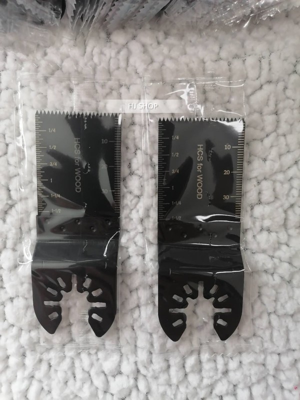 50Pcs Saw Blades Oscillating Multi Tool Saw Blades Wood Metal Cut Cutter gallery