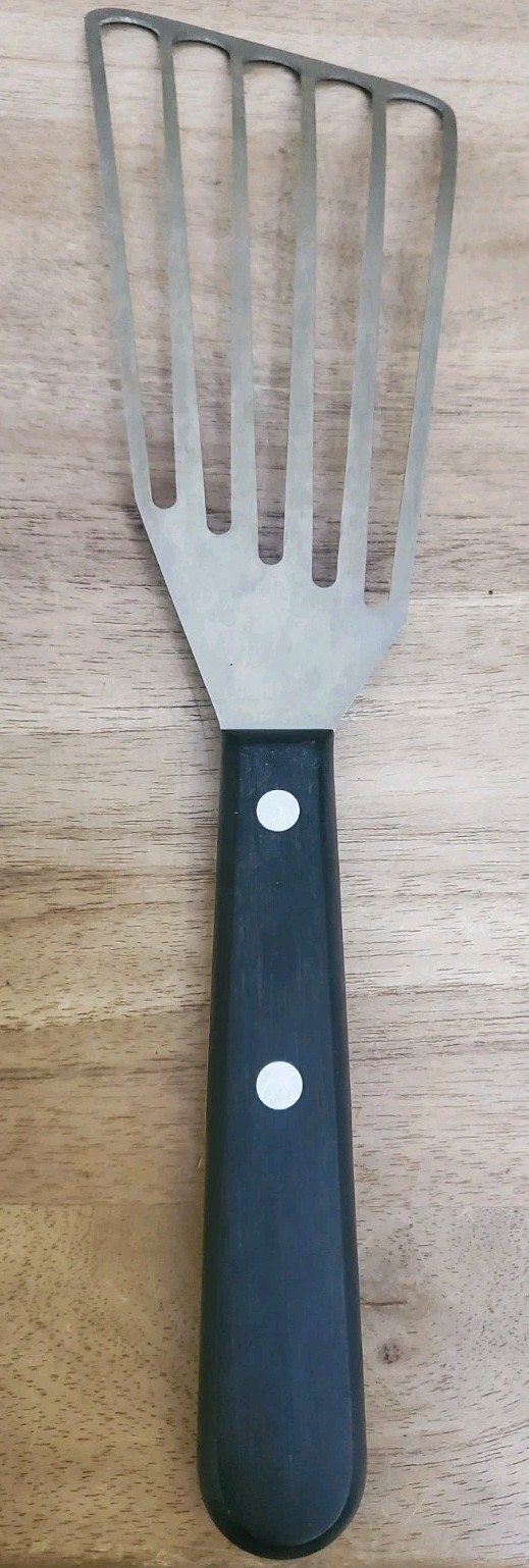 Wusthof Dreizack 4433/17cm Spatula Stainless Steel Turner Germany EUC gallery