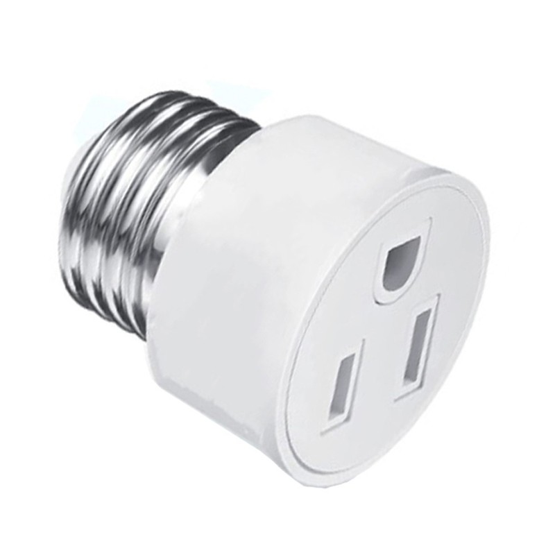 E27 Light Socket to Plug Adapter 2/3 Prong Light Bulb Outlet Adapter gallery