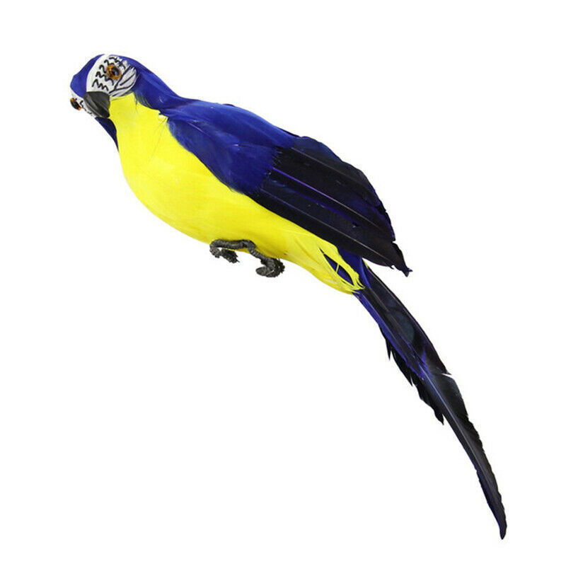 25CM 6PC Artificial Parrot Simulation Fake Birds Home Garden Yards Lawn Ornament gallery