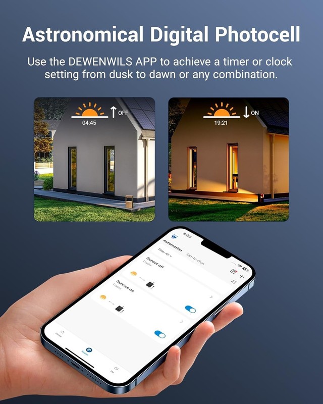 DEWENWILS 200W Smart Low Voltage Landscape Transformer gallery