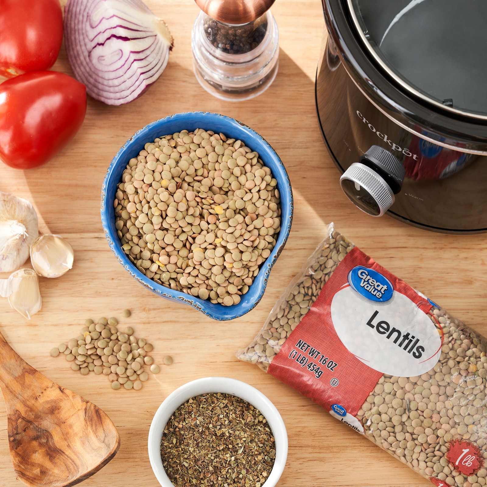 (8 pack) Great Value Lentils, 1 lb gallery