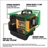 3x360° Green Laser Level, Cross Line, 1 Vertical & 2 Horizontal Lines gallery