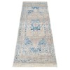 Machine Woven Crossweave Polyester 2'6''x9'10'' Runner Area Rug Oriental Ivory gallery