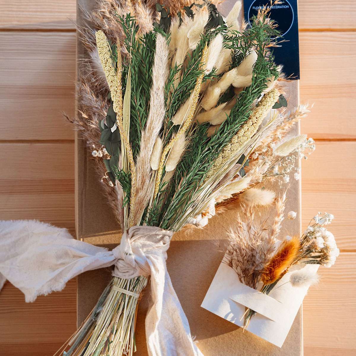 85Pcs Small Dried Flower Bouquet Small Whisk Small Grass Dried Flowers Decor gallery