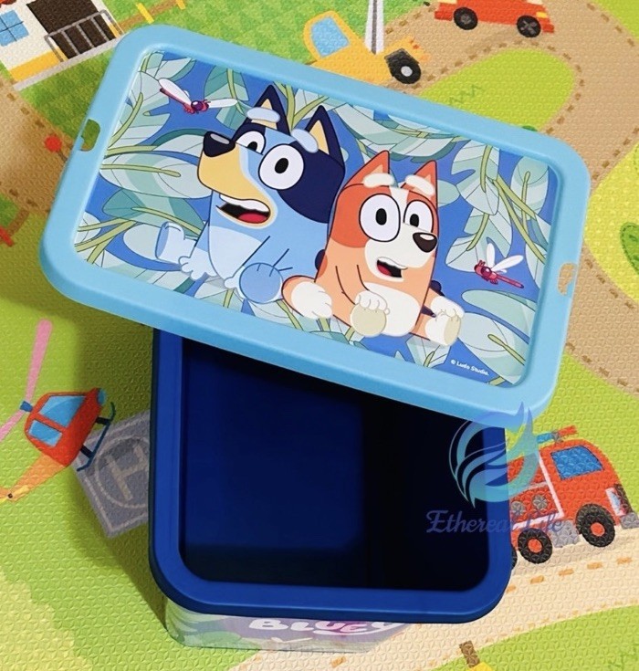 Bluey 7-Liter click lock storage box set of 7 gallery