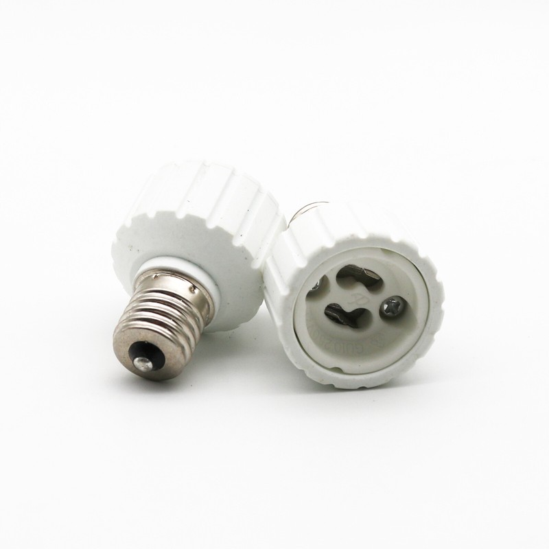 E17 To GU10 Socket Base LED Halogen CFL Light Bulb Lamp Adapter Converter Holder gallery