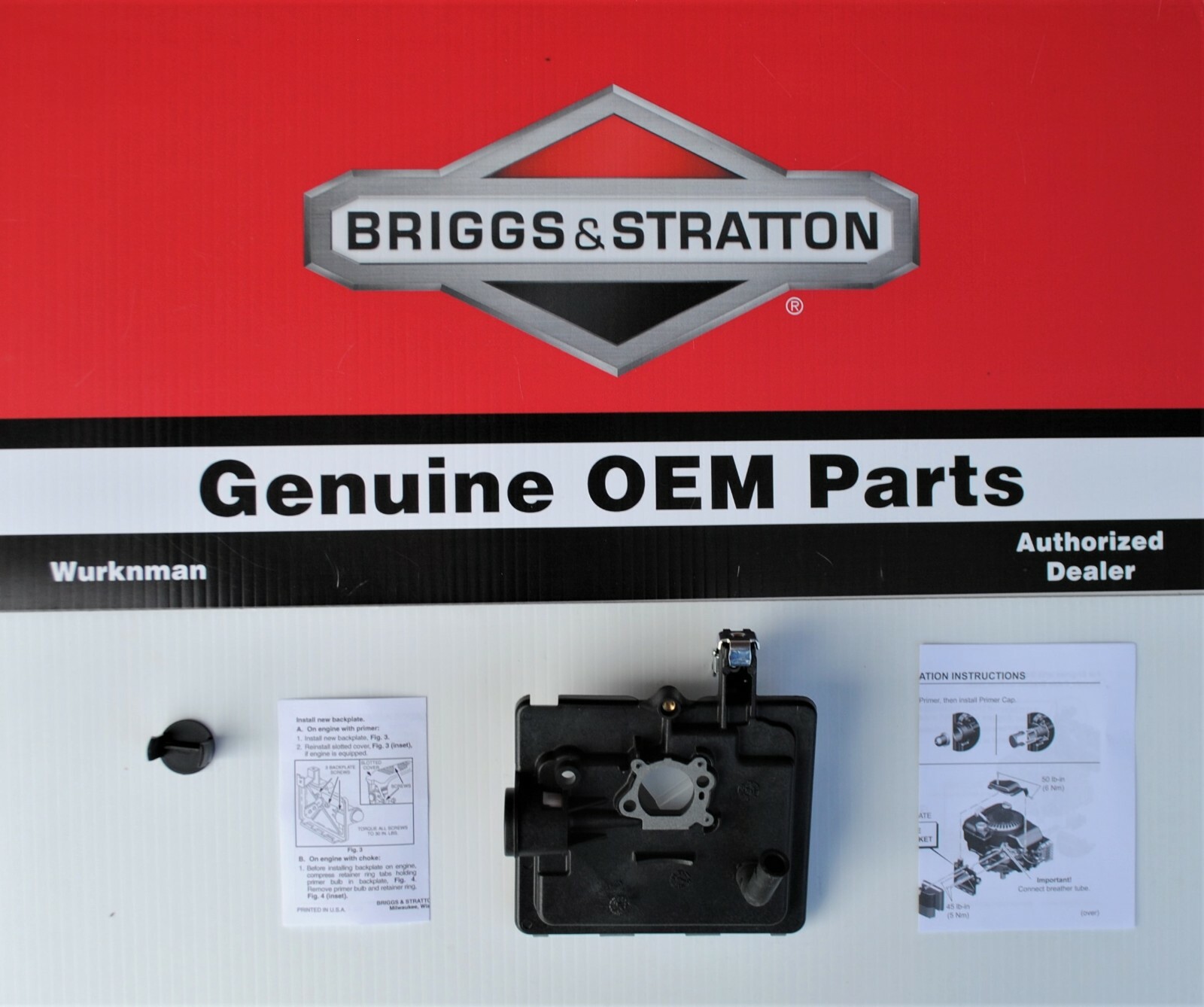 Genuine OEM Briggs & Stratton 795259 Air Cleaner Base R/P 792040 691753 496116 gallery