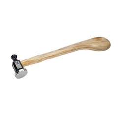 Flat Face German-Type Chasing Hammer Black – Jewelry Making Flattening Forming