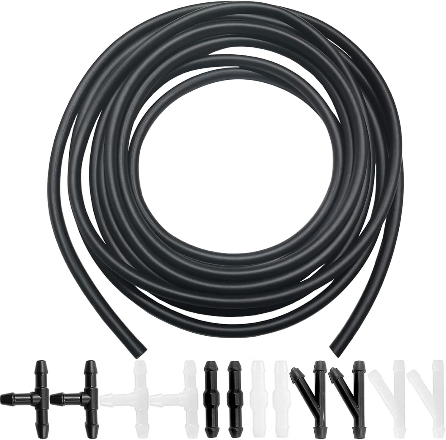 Windshield Washer Hose Kit, 4 Meter Washer Fluid Hose & 12 Pcs Hose Connectors.. gallery