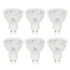[6 Pack] Simba Lighting® LED GU10 5W Non-Dimmable 50W Replacement Bulb 5000K
