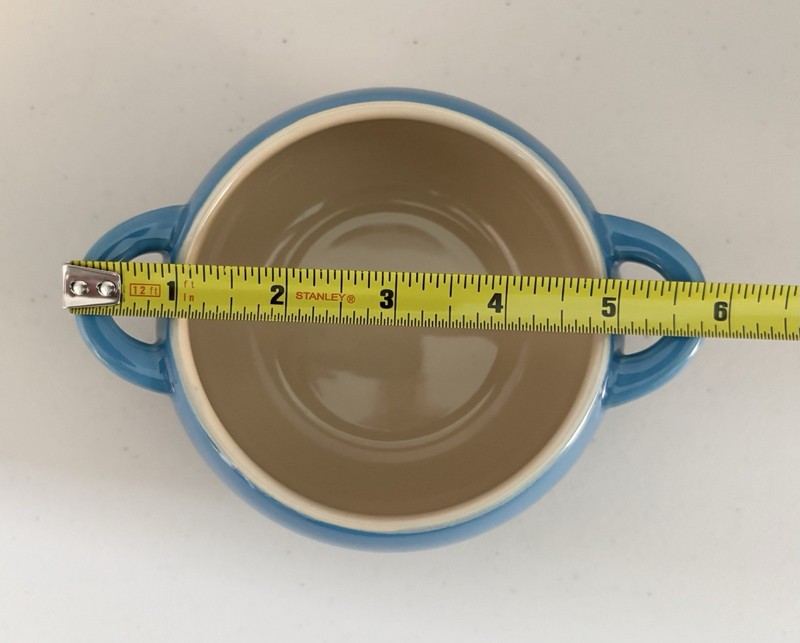 Le Creuset Blueberry Fruit Mini Cocotte Azure Blue 16oz - NEW gallery