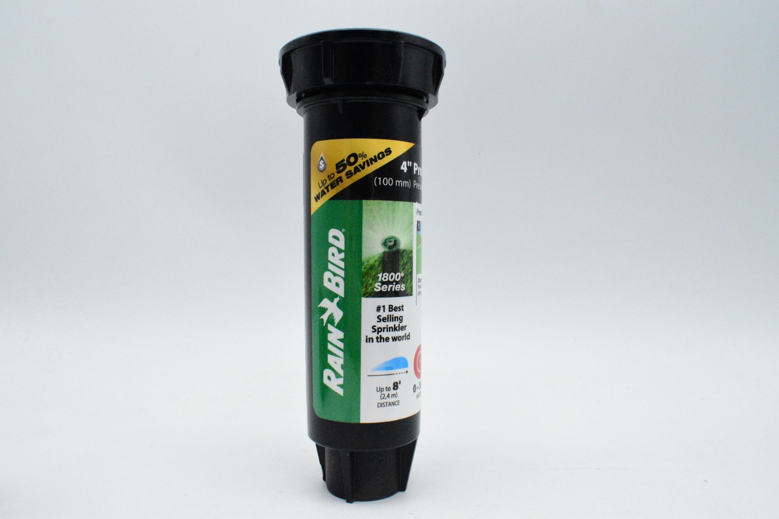 12 Pack Rain Bird 1804AP8PRS 4" Pop-Up Sprinkler 0-360 Degree 8' Range gallery