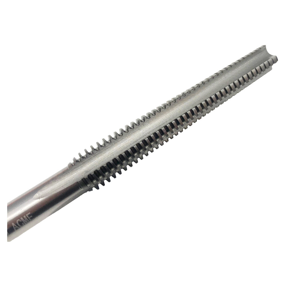 1pc ACME 5/8-10 Thread Tap Trapezoidal RH Hand Right Hand ACME 5/8"-10 Tap HSS gallery