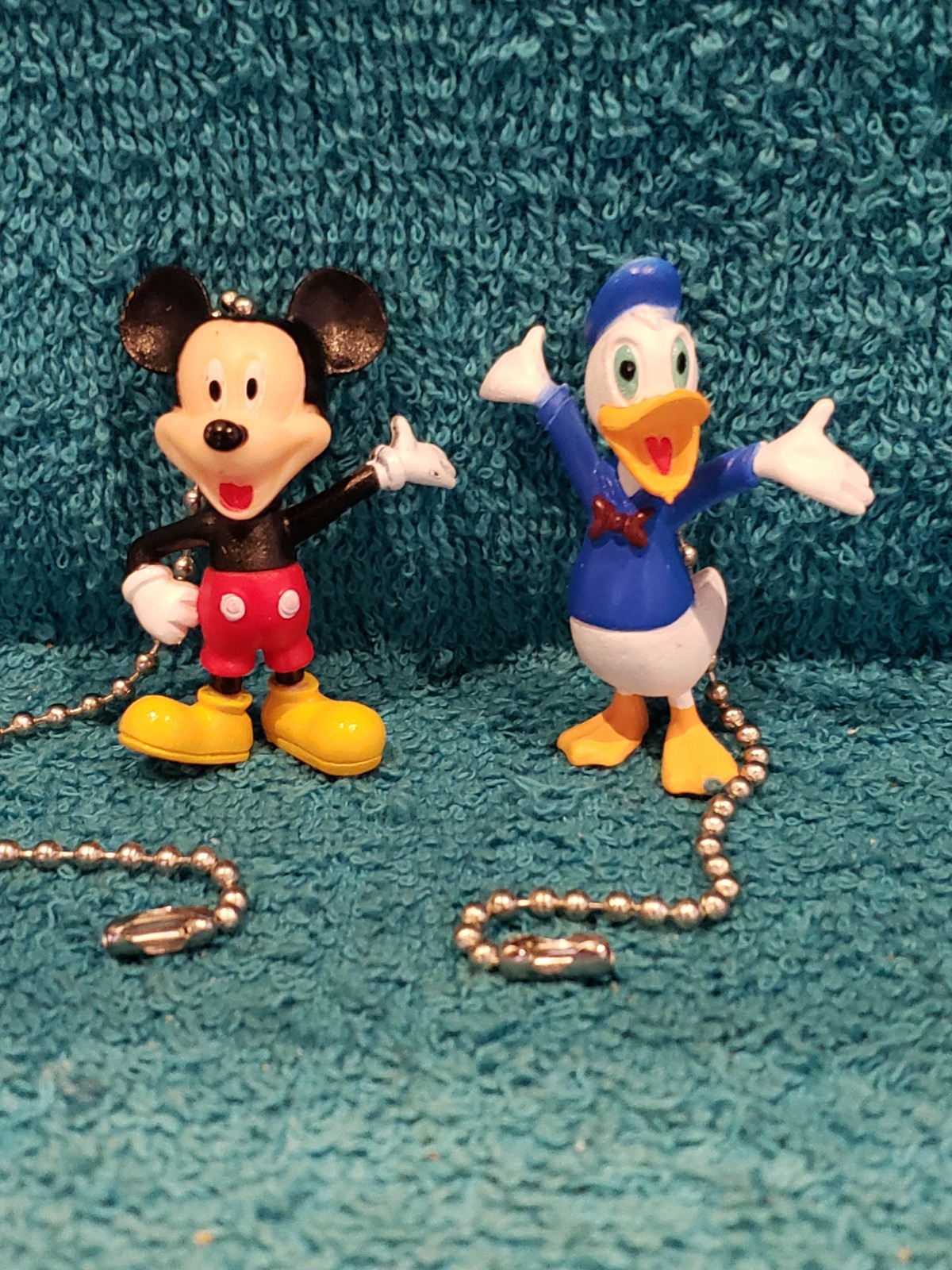Mickey Mouse and Donald Duck Light Pull and Fan Pull Set - Disney Decor gallery