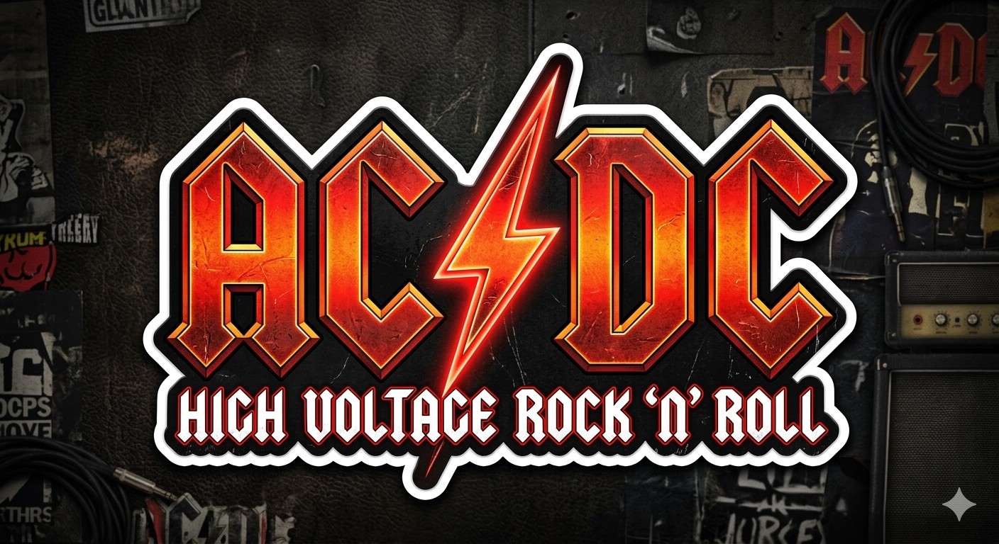 ACDC Sticker Decal Phone Laptop gallery