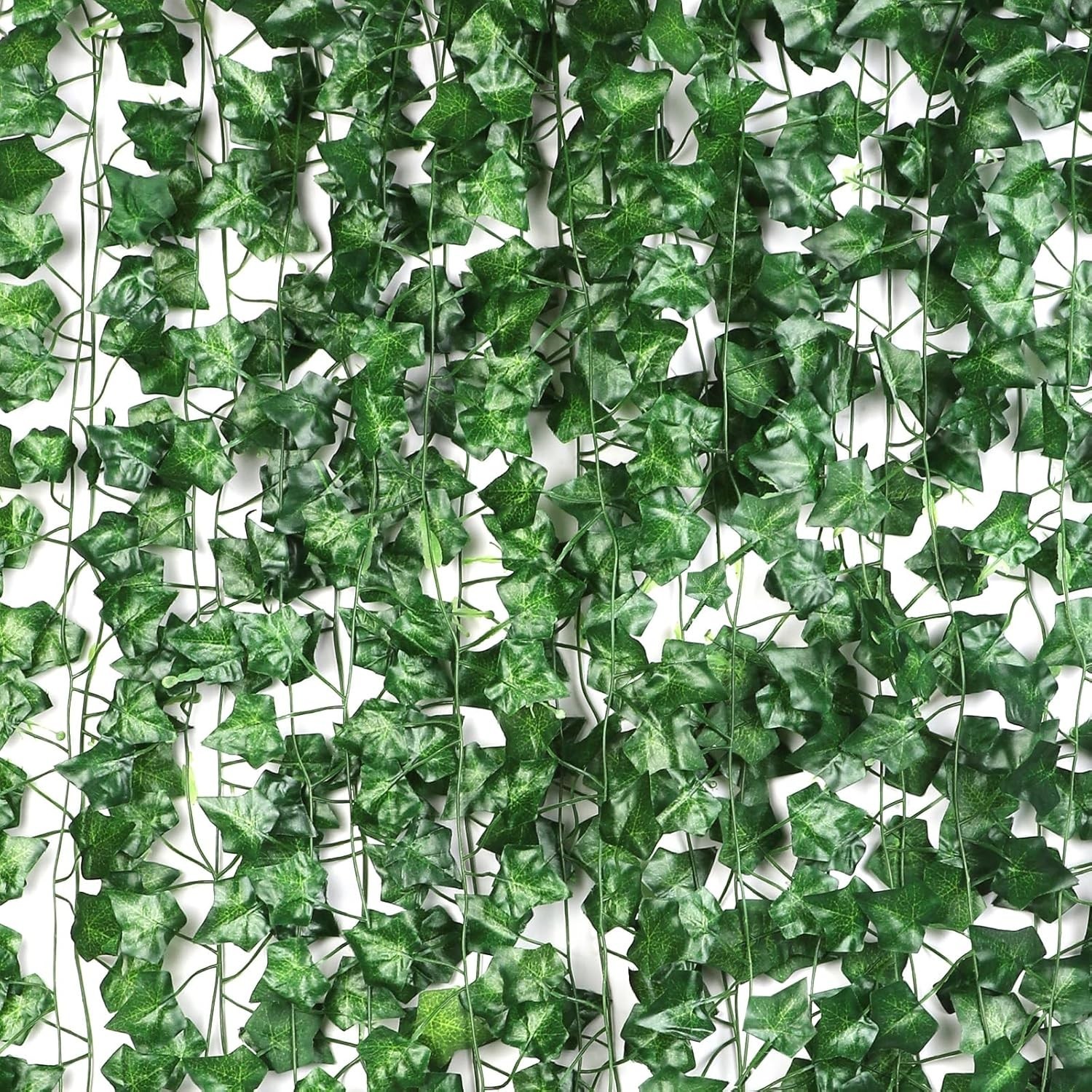 Fake Vines for Room Decor 24 Pack 168ft Artificial Ivy Greenery Garland for B... gallery