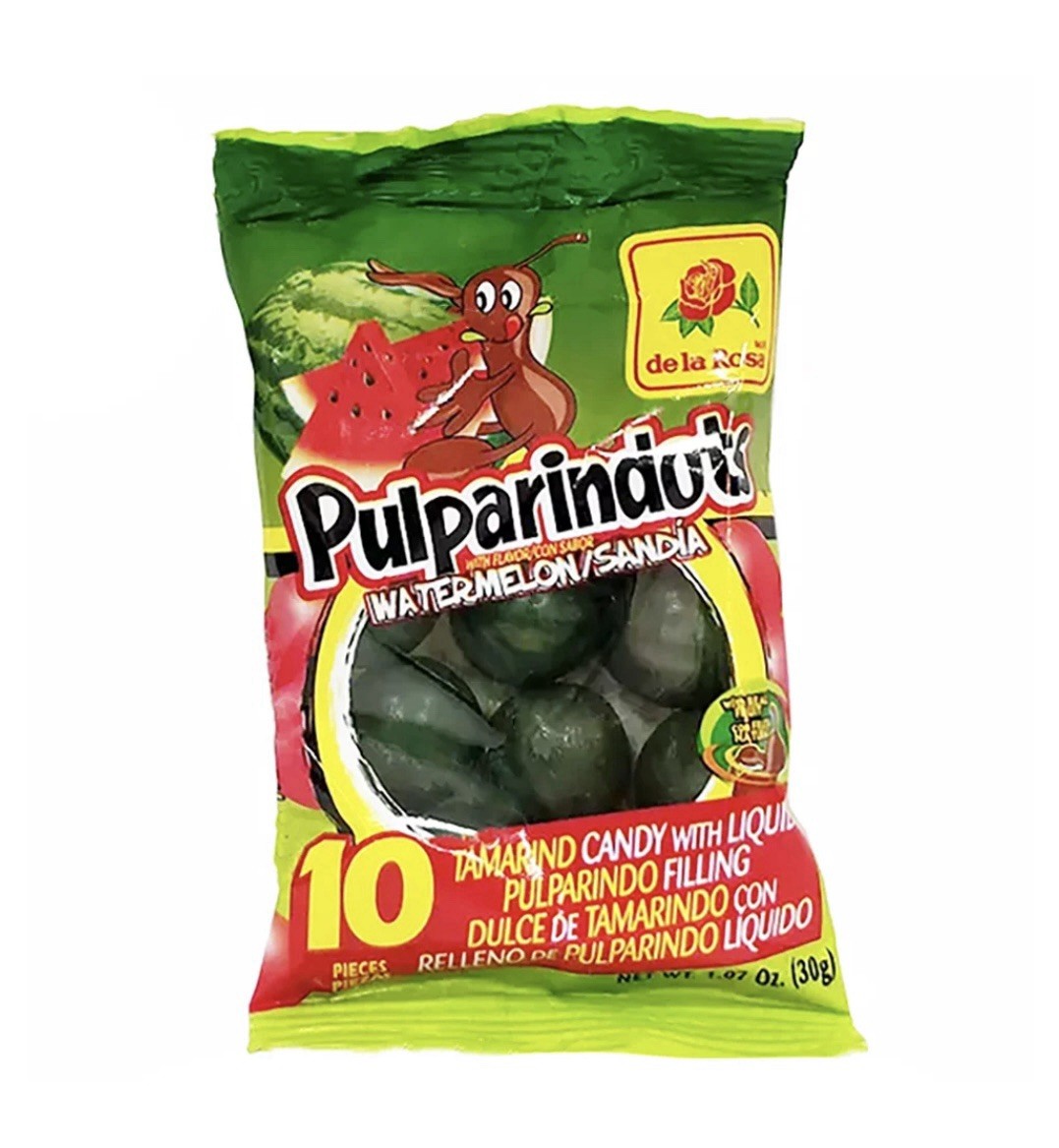 Pulparindo 40 Pcs Mexican Candy Colorful Bite Size Hard Shell w/ Tamarind gallery