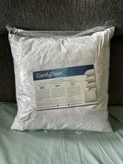 ComfyDown 18″ x 18″ 95% Feather 5% Down Insert Square Pillow American Made