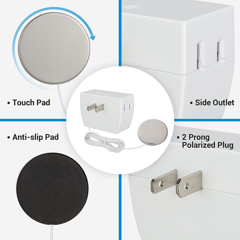 DEWENWILS Touch Dimmer Switch 2 Pack Touch Pad Control with 3 Levels of Dimming gallery