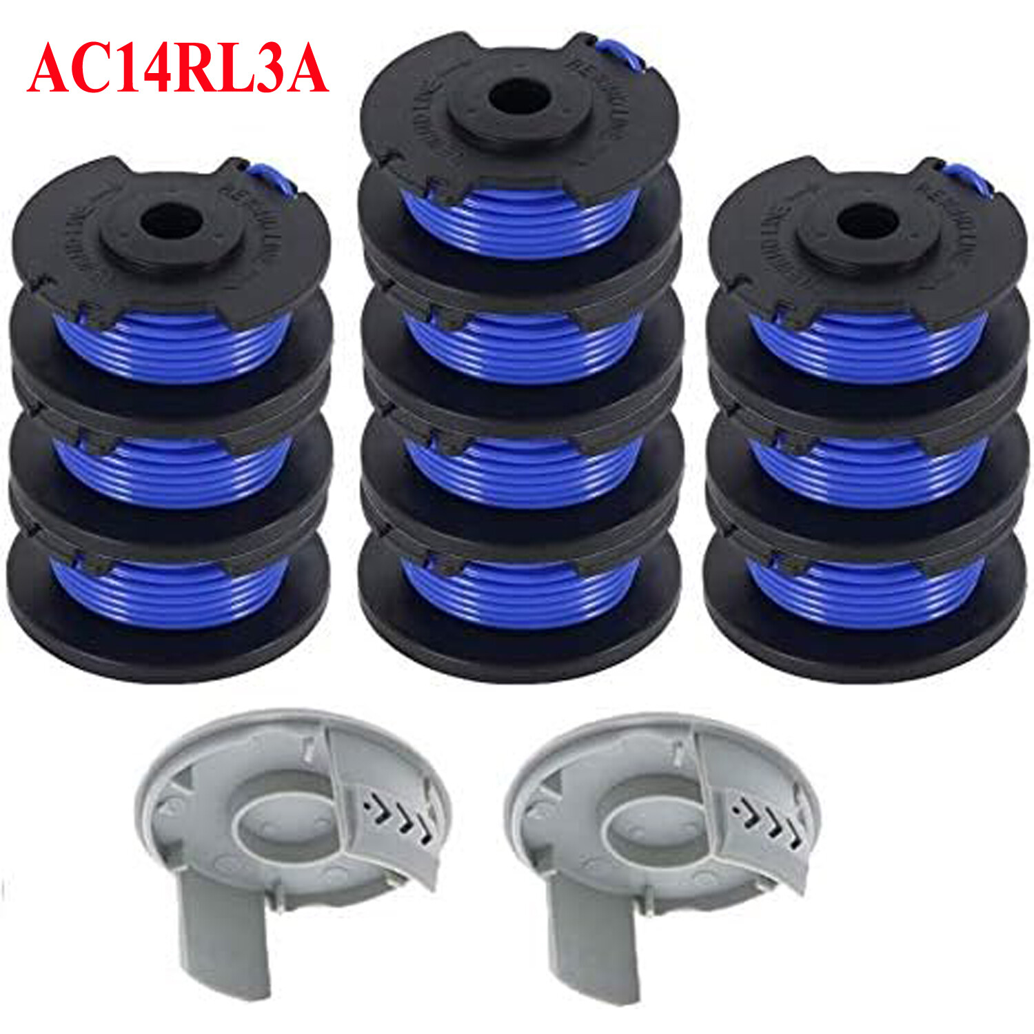 AC14RL3A Spool Line With AC14HCA Cap for Ryobi One+ 18/24/40V String Trimmer gallery