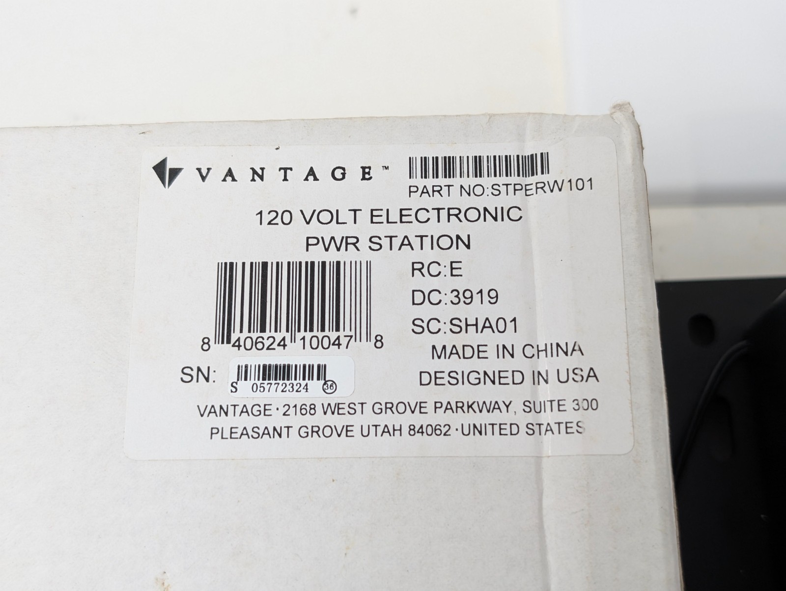 Vantage STPERW101 120V Electronic Power Station Booster Dimmer (G8) gallery
