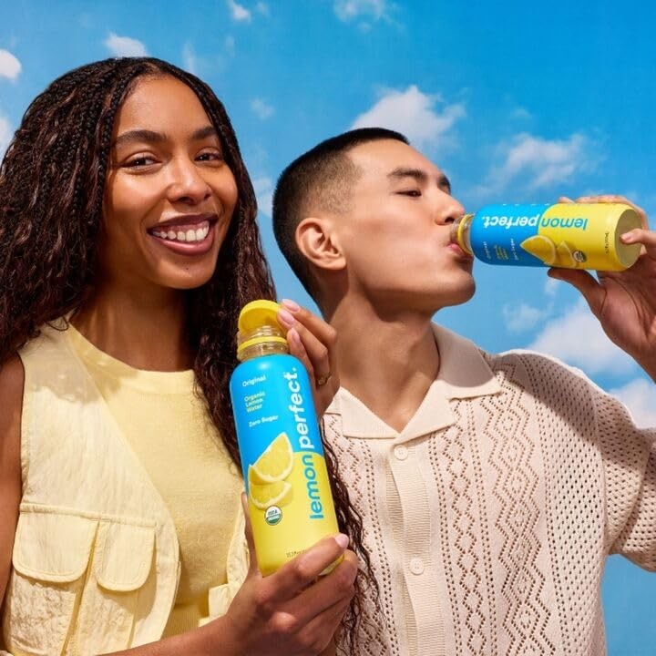 (12 Pack) Lemon Perfect Original Lemon Water, Organic, Zero Sugar, 15.2 Fl Oz gallery