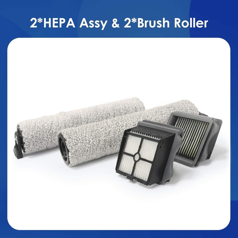 Replacement 2 Assembly 2 Brush Roller Set for iFLOOR 3 Series Floor ONE S3 gallery