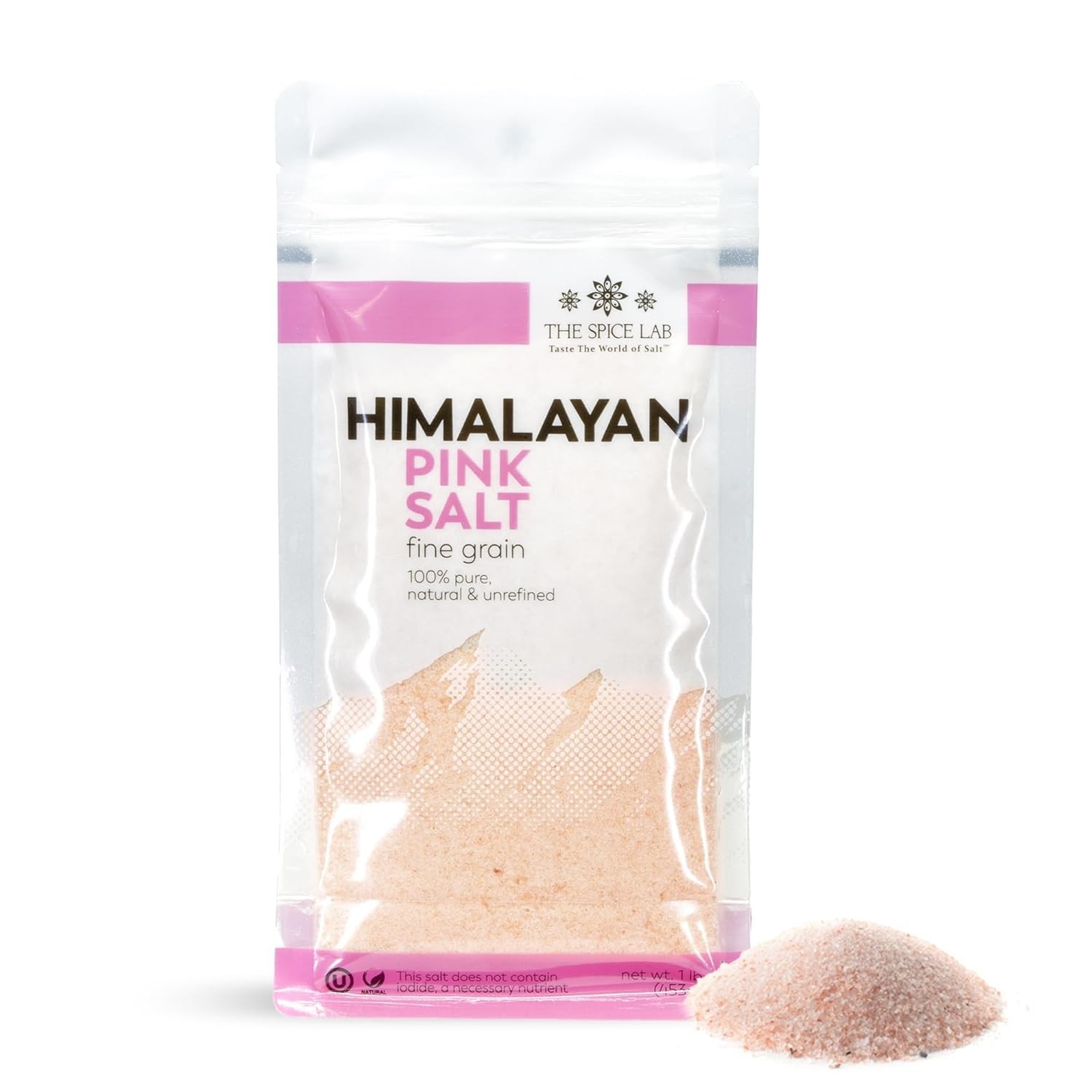 Mineral-Dense 1 lb Himalayan Pink Salt - Kosher & Non-GMO Cooking Essential gallery