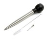 Stainless Steel Baster Turkey Chicken 3 piece Set Silicone Bulb Deluxe Norpro gallery
