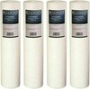 Bluonics 4pc Sediment Water Filters 4.5" x 20" (5 Micron) Replacement Cartridges gallery