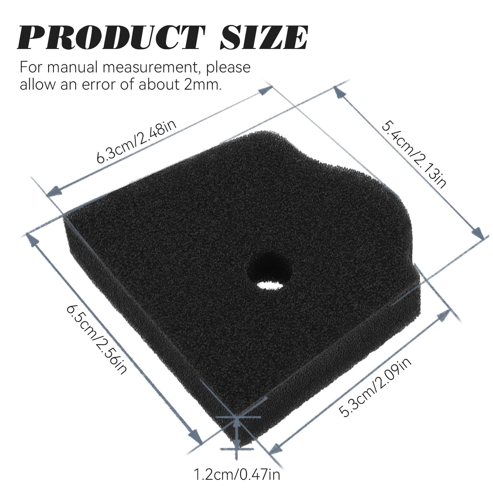 Lonsda 537143101 Air Filter for Husqvarna 322C 322LL 323L 326C 326CX 326HDA... gallery