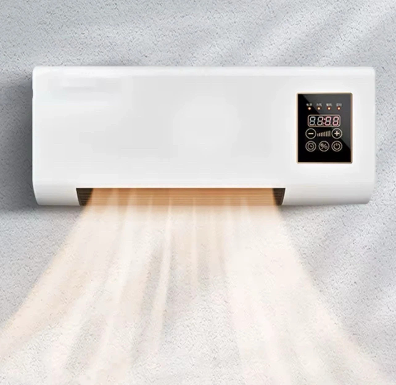 2 In 1 Portable Air Conditioning Cool Warm Dual Use Wall Mounted Heater 1800W gallery