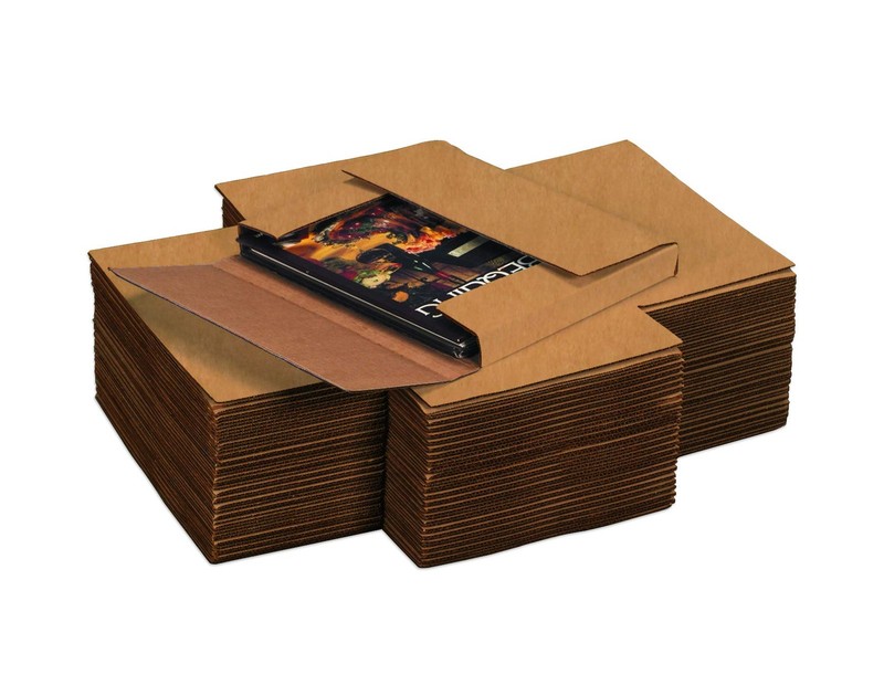 Boxes Fast Boxes Bfm12121K Corrugated Cardboard Easy-Fold Mailers 12 1/2 X 12 gallery