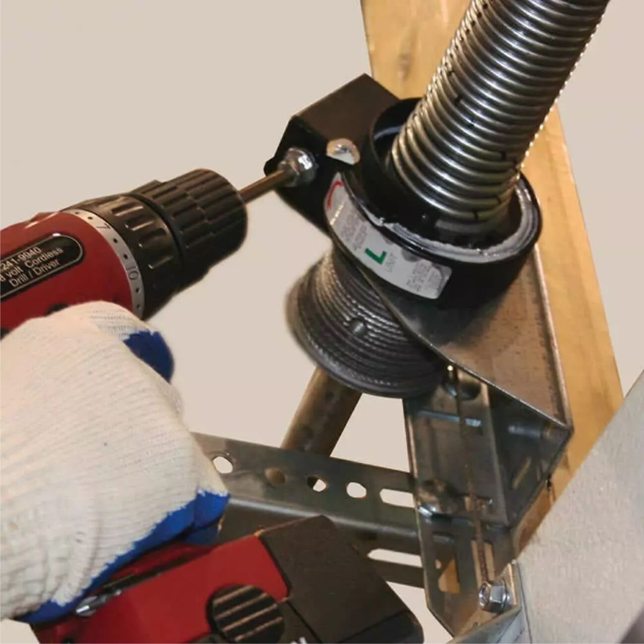 16X7 Garage Door Torsion Conversion Kit Clopay EZ-Set WITH 2 SPRINGS 132-420 lbs gallery