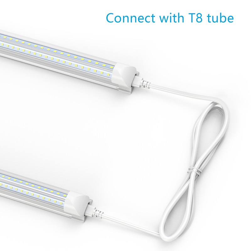 4 Pack 3FT Connector Cords 3 Pin Connecting Cables Wire For T5 T8 LED Tube Light gallery