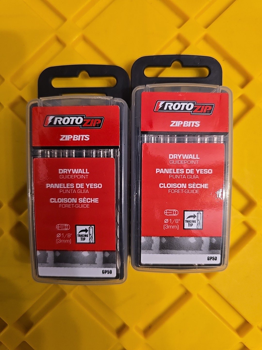 “2x” RotoZip GP50 Drywall Zip Bits - BRAND NEW 100 Total gallery