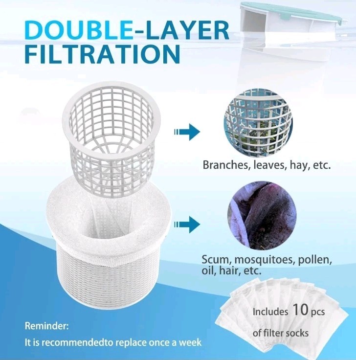 Pool Surface Float Skimmer, No Installation Required gallery