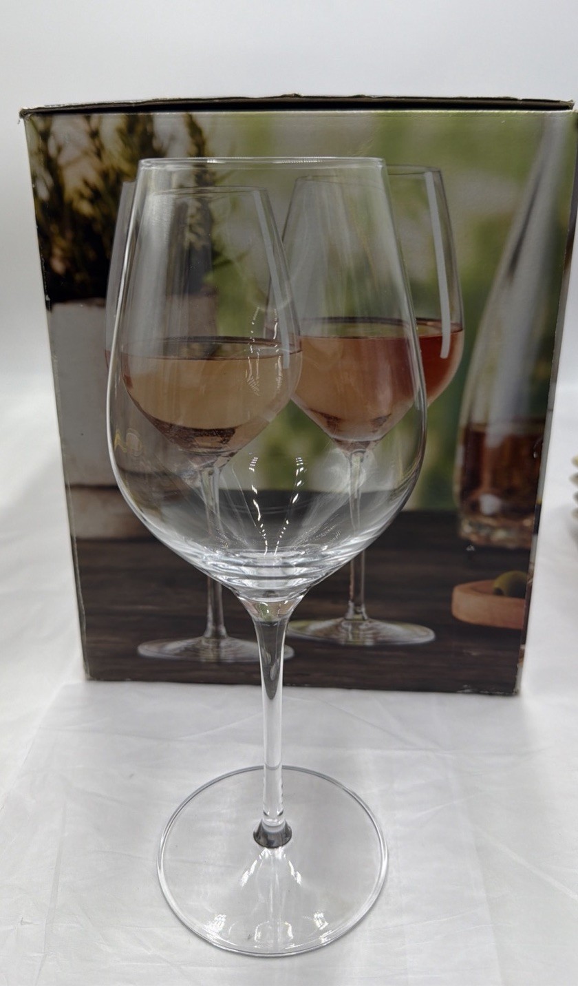 Stolzle Lausitz 21.7 Oz Break Resistant European Crystal Wine Glasses gallery