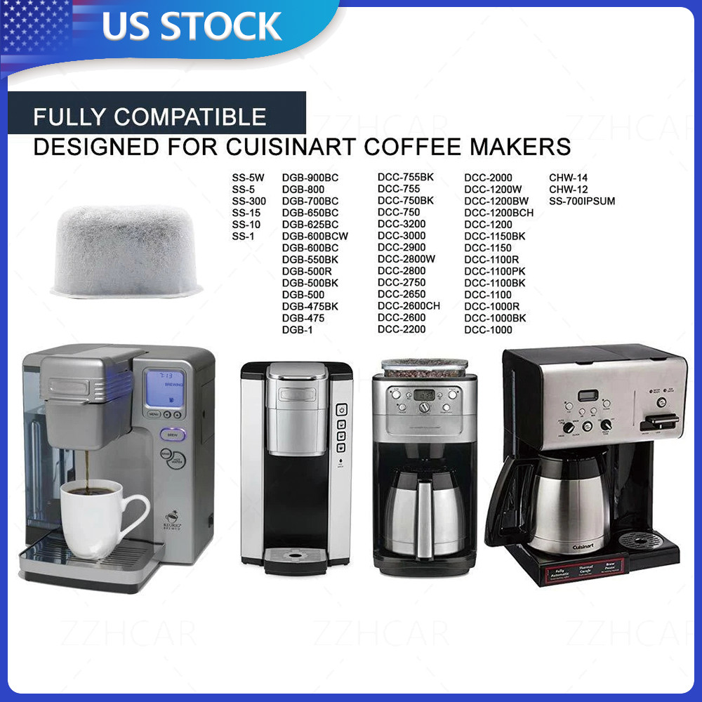For Cuisinart Coffee Part DCC-RWF by Nispira Charcoal Water FIlters 12 PCS gallery