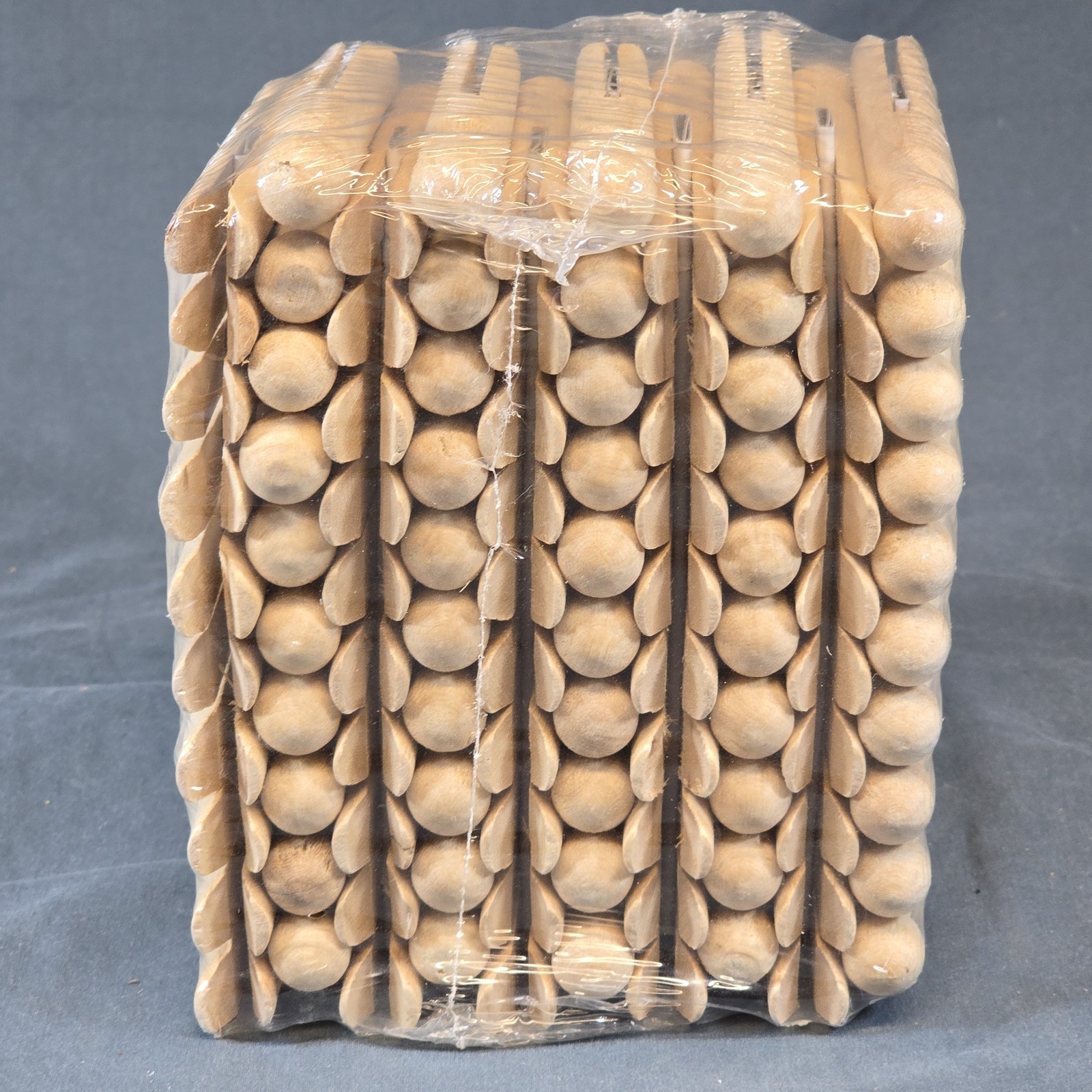 Multipurpose 100 Pack Birch Wood Clothespins - Reliable Clips for Everyday Use gallery